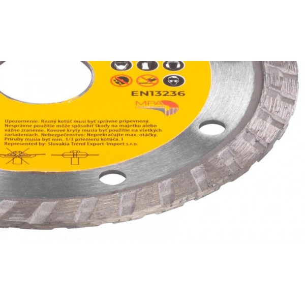 Diskas deimantinis universalus ø115mm                                                               