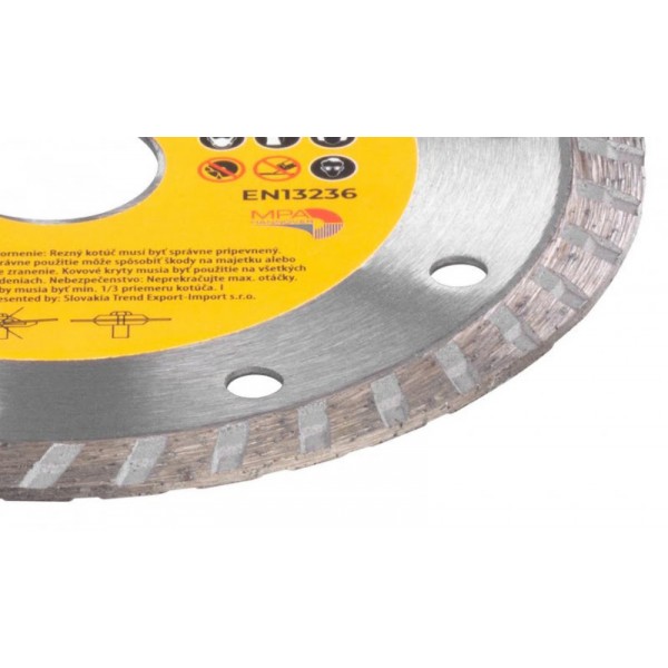 Diskas deimantinis universalus ø125mm                                                               