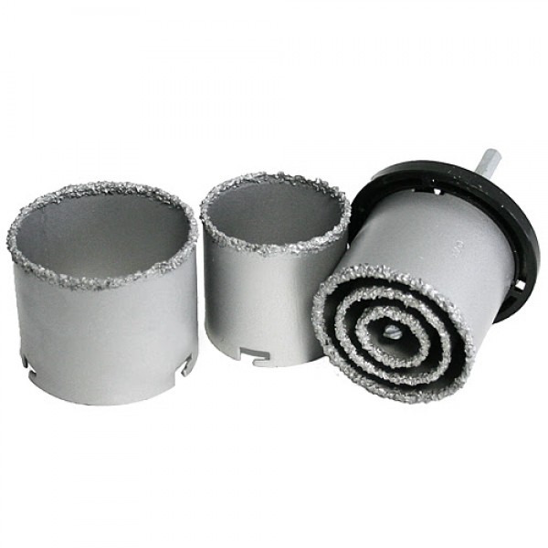 Gręžimo karūnos volframinės ø33-83mm 5vnt.                                                          