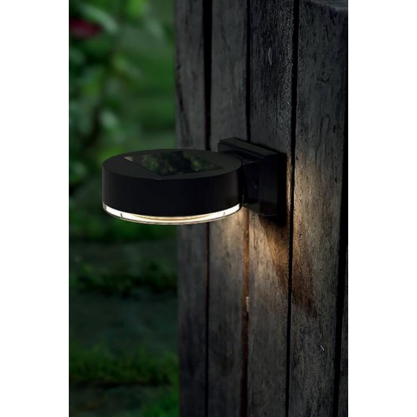 LED sodo šviestuvas 2vnt. 140x120x55mm saulės įkrovimas                                             