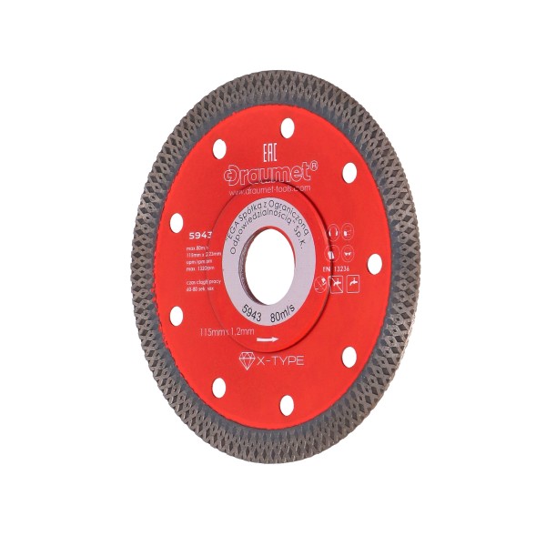 Diskas deimantinis ø115mm storis 1,2mm                                                                       