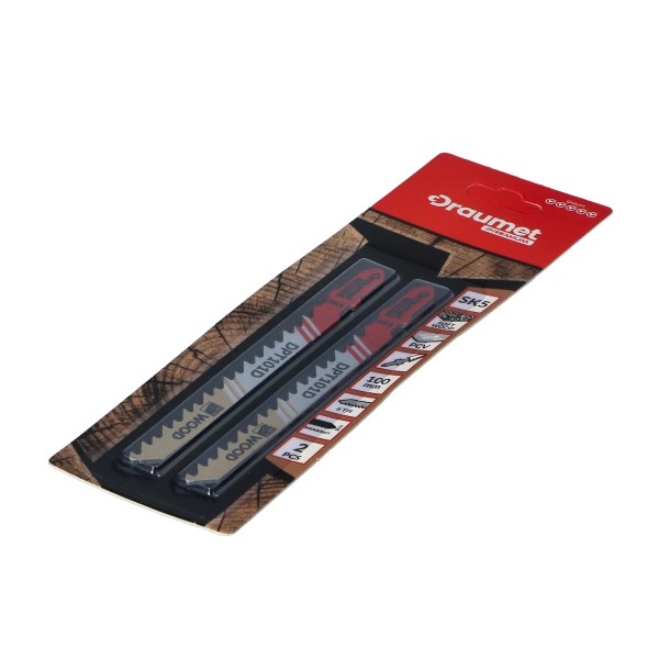 Siaurapjūklio pjūkleliai 100mm T101D 6TPI SK5 2vnt.                                                                                           
