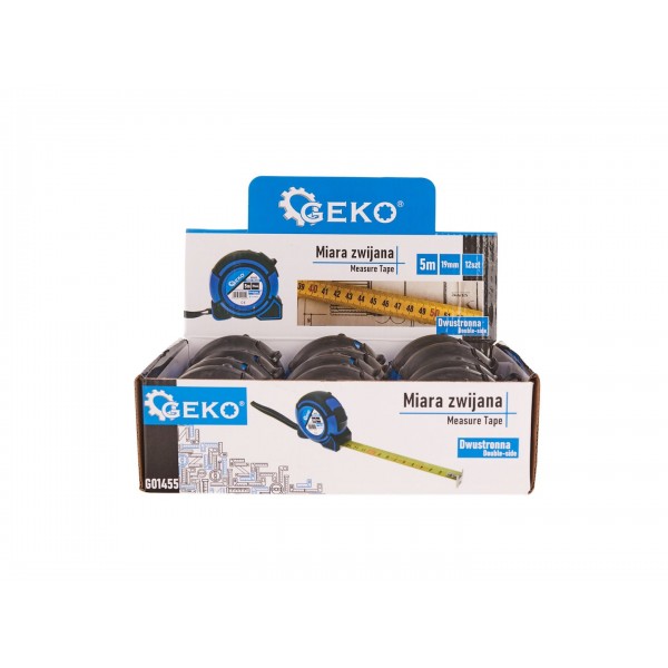Ruletė 5mx19mm dvipusė Ruletė 5mx19mm dvipusė