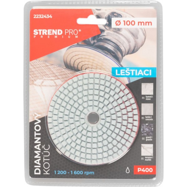 Diskas akmens šlifavimui ø100mm P400                                                                 