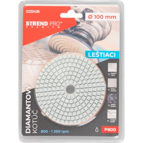 Diskas akmens šlifavimui ø100mm P800                                                                 