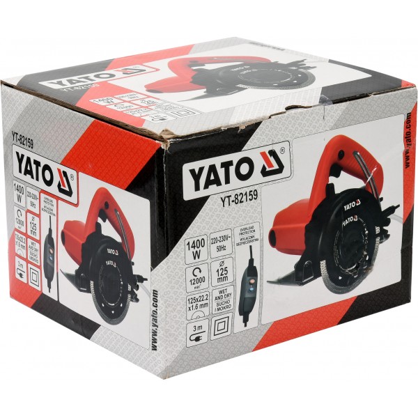 Pjaustyklė plytelėms ø125mm 1400W                                                                   